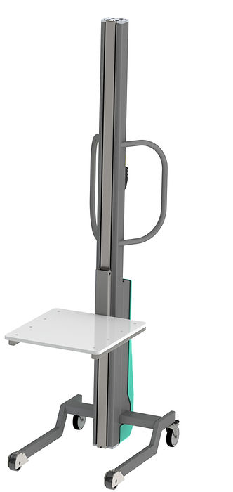ezzLIFTmaster mit Wiegeplattform und Bedienpult
