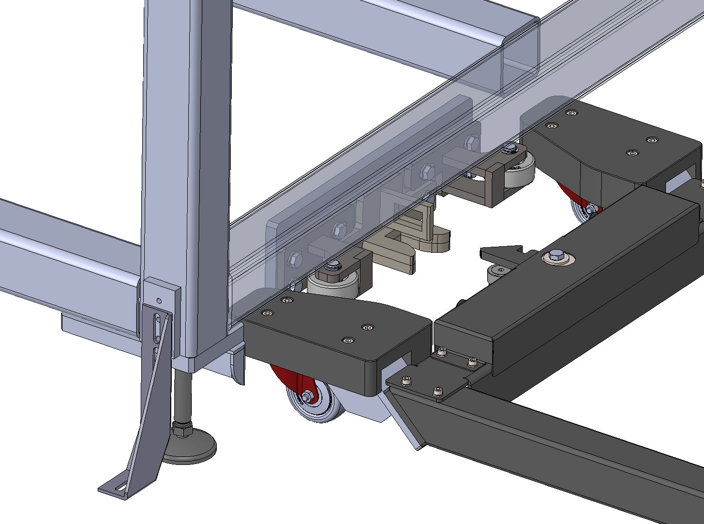 ezzLIFTmaster loading a machine tool
