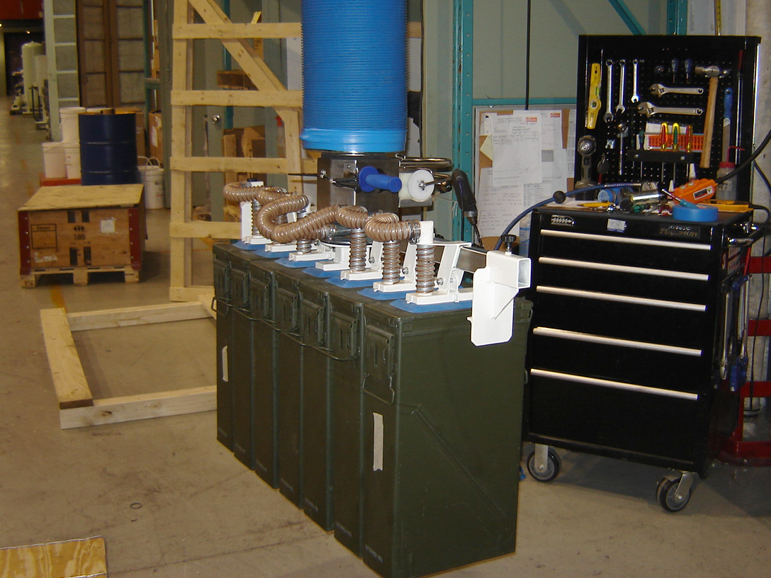 Fasshandling und Eimerhandling kontrolliert bewegen